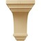 Ekena Millwork 3 1/2"W x 3 3/4"D x 6"H Mini Jefferson Wood Corbel, Alder CORW03X03X06JEAL - alternate 2